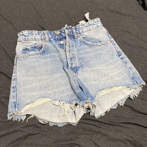 High Rise Zara Jean Shorts